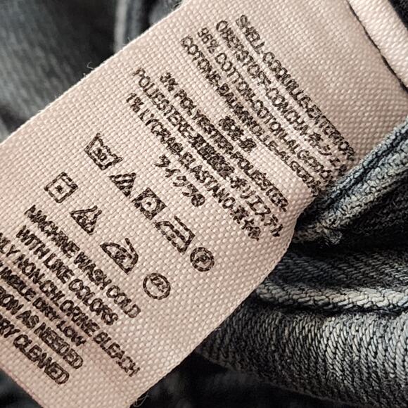 Free People Patched Relaxed Patchwork Size 26 Skinny Jeans - Picture 5 of 5